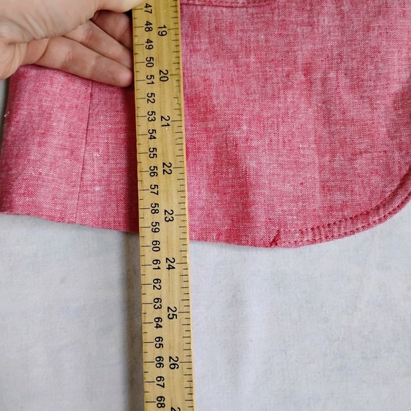 J Crew Blazer 00 Schoolboy Linen Blend Two Button Office‎ Preppy Work Corp - Picture 9 of 16